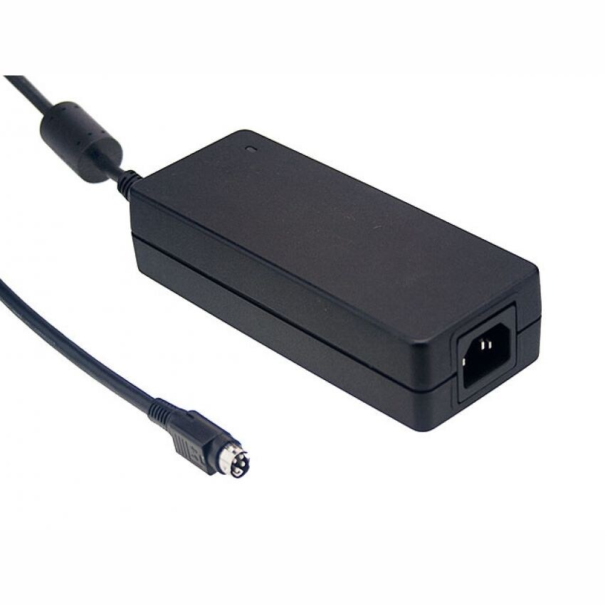 MEAN WELL GST60A15-P1J Desktop Adapter 60W 15V 4A 2.1mm DC Jack